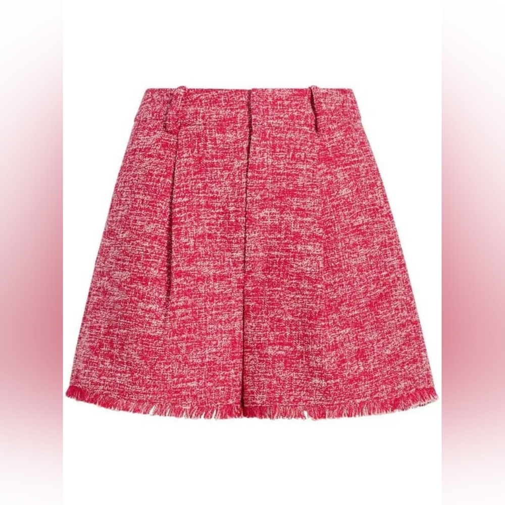 Cinq A Sept Katrice Tailo Bouclé Shorts Size 12 $225 - Picture 5 of 5